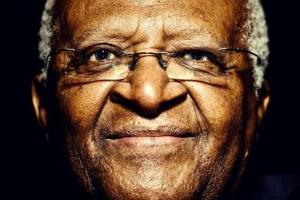 Desmond Tutu close up
