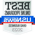 US News Online Grad Program ranking badge